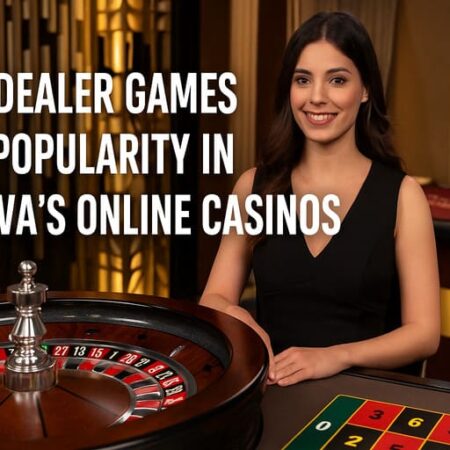 Jocurile cu dealer live câștigă popularitate în cazinourile online din Moldova